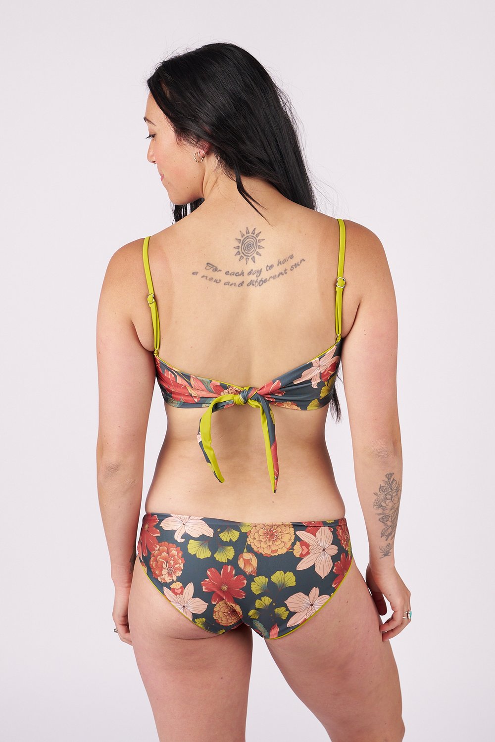 Mila Low Rise Bikini Bottom - Native Bloom